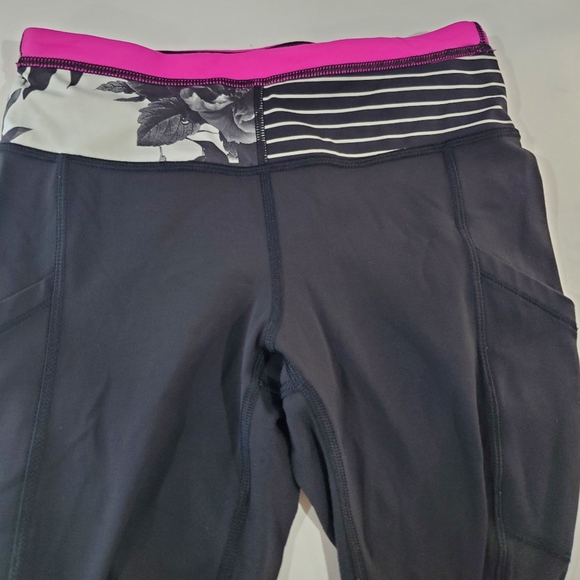 Lululemon 🍋 Speed Tight *Brushed InterlockBlack / Quilt Winter Size:2 - Picture 12 of 16
